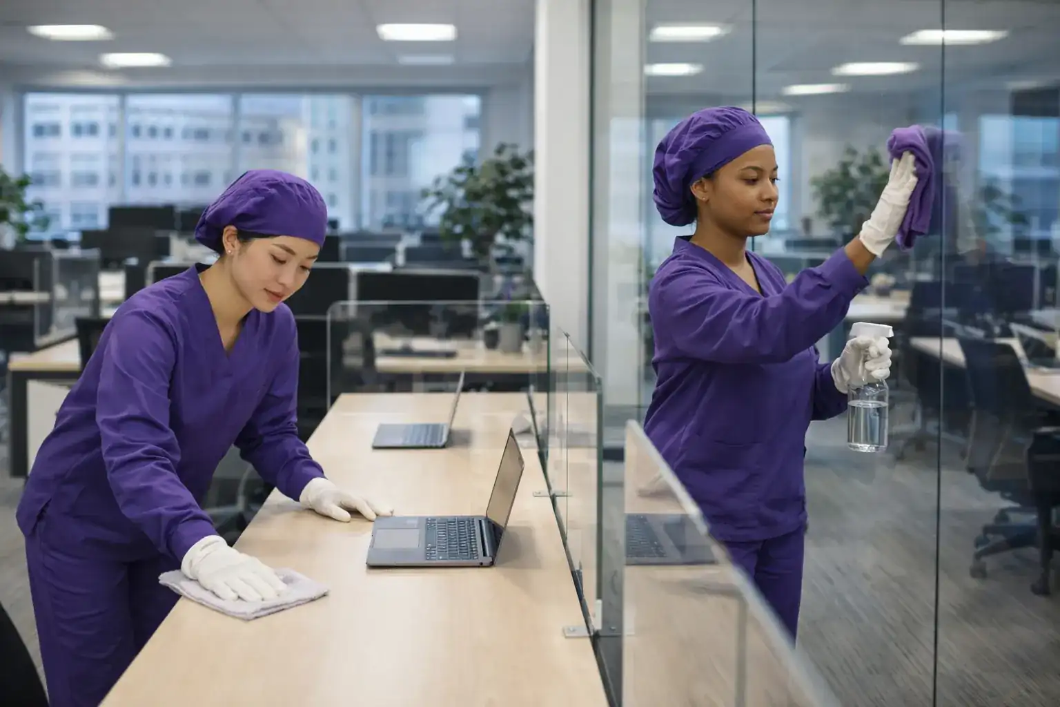 تنظيف المكاتب والشركات